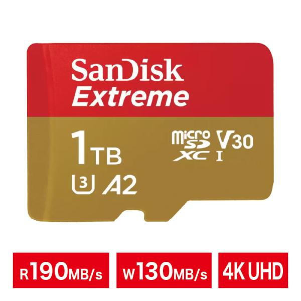 microSDカード microSDXC 1TB SanDisk サンディスク 読込190MB/s ...