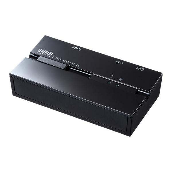 サンワサプライ 磁石付きUSB3.2手動切替器(2回路)