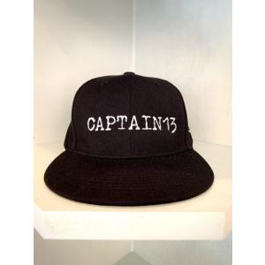 CAPTAIN 13 / skull luv ロゴ CAP