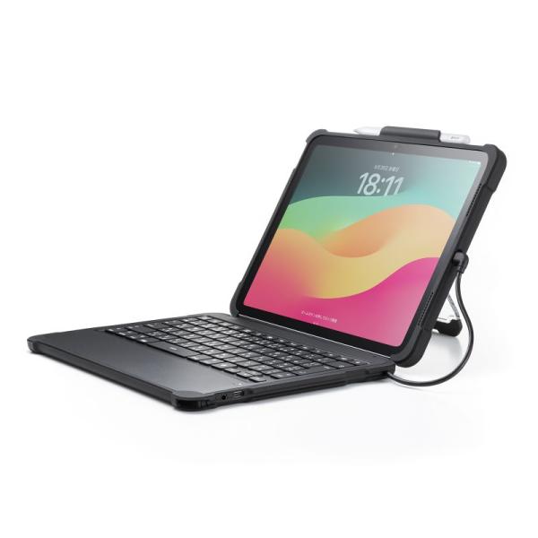 iPad 第10世代専用ケース付キーボード SANWA SUPPLY SKB-IP7GIGA マグネ...