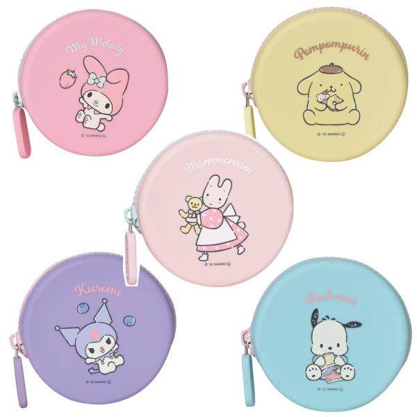 CURUN サンリオキャラクターズ サンリオ ポーチ マロンクリーム グッズ シリコンポーチクロミち...