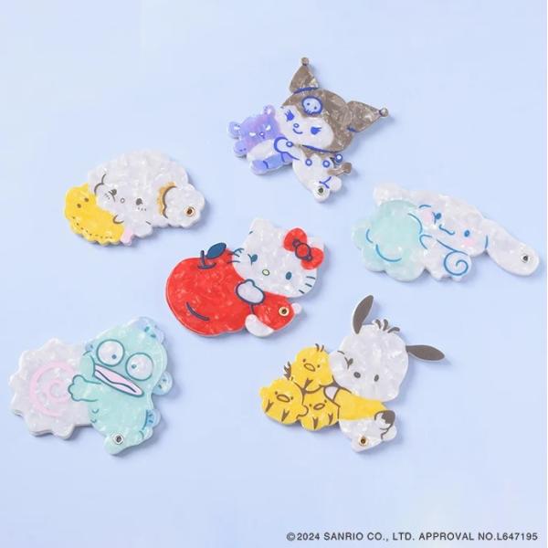 サンリオスライド式ミラー キティちゃんグッズ クロミちゃん グッズ ハンギョドン グッズ ポチャッコ...