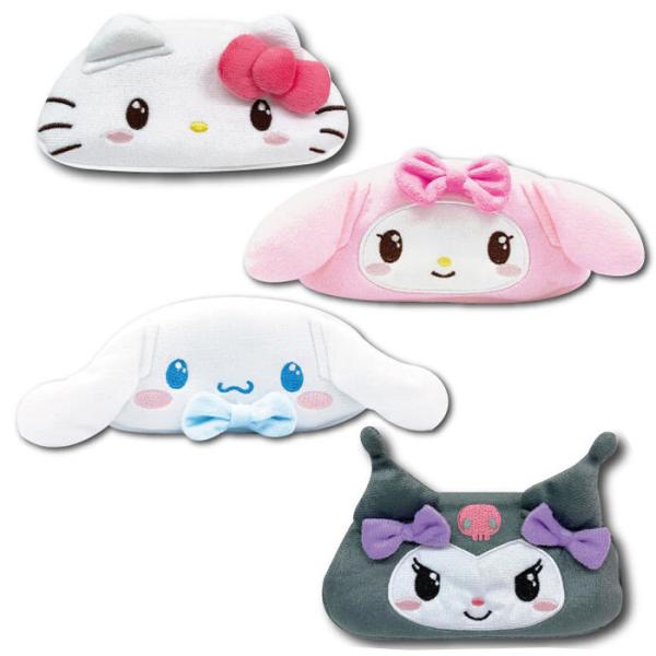 フェイスマルチポーチ キラカワ ペンケース サンリオ ぬいぐるみ サンリオ ポーチ ぬいぐるみ キテ...