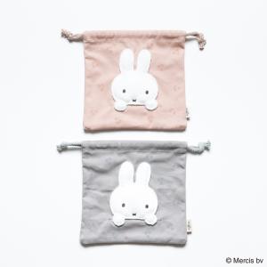 BRUNA FLOWER＆MASCOT 巾着 ミッフィー グッズ 大人 ボリス ポーチ