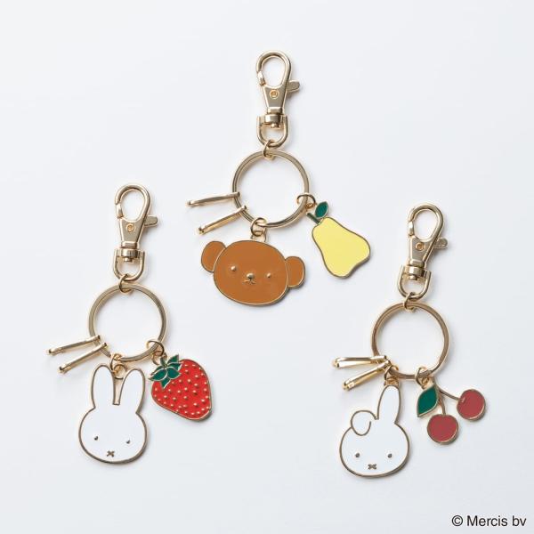 BRUNA FRUIT チャーム ミッフィー グッズ 大人 ミッフィー キーホルダー ミッフィー キ...