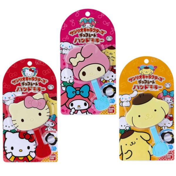 サンリオチョコレート ハンドミラー サンリオ ミラー サンリオ チョコレート ハンドミラー キティち...