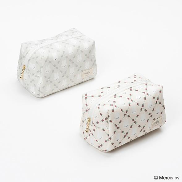 MIFFY QUILTING STYLE スクエアポーチ ミッフィー グッズ 大人 プレゼント ミッ...