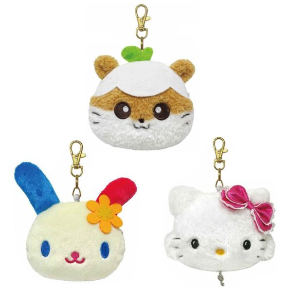 サンリオ 胸キュンメモリーズ 平成キャラシリーズ フェイスパスケース サンリオ パスケース リール付...