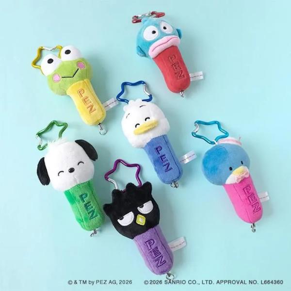 フラワーリング PEZ×HAPIDANBUI/チャーム付きリール PEZ はぴだんぶい PEZ×はぴ...