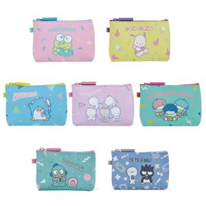 NUU Small SANRIO CHARACTERS サンリオ ポーチ けろけろけろっぴ グッズ ポチャッコ ポーチ タキシードサム ニャニィニュニェニョン ゴロピカドン