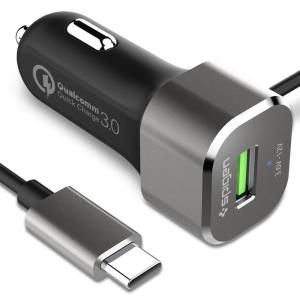 Spigen シュピゲン カーチャージャー F29QC Quick Charge 3.0