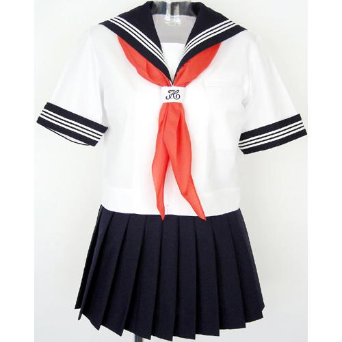 スクールパール　学校販売用　　春夏半袖セーラー服◆カブリ・前開/〜T180A・〜T185Bサイ　《日...