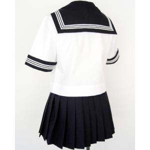 スクールパール 学校販売用 春夏半袖セーラー服...の詳細画像3