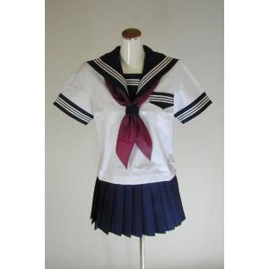 冬紺セーラー服 上下セット (前ファスナー 学校制服 学販 冬紺セーラー服 上下セット (前ファスナー 学校制服 学販