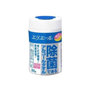 株式会社大王製紙 エリエール 除菌できるアルコールタオル 本体 100枚入 【この商品は注文後のキャ...