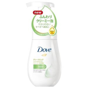 ユニリーバ・ジャパン Dove（ダヴ） ディープピュア クリーミー泡洗顔料[本体ポンプ]160ml ＜テカリをおさえる＞ ＜みずみずしいフローラルの香り＞