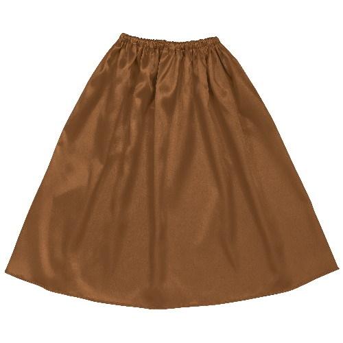 アーテック ソフトサテンマント・スカート ストレート 茶