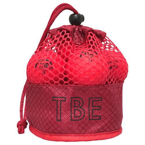 TOBIEMON (飛衛門) R&amp;A公認ゴルフボール メッシュバッグ入・2ピース・レッド・12球 T...