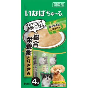いなば ちゅ〜る 総合栄養食 とりささみ 14g×4本の商品画像
