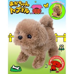 イワヤ あかちゃんシリーズ あかちゃんトイプードル ぬいぐるみ 全高16cm[3歳〜]