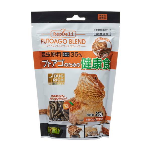 フトアゴブレンドフード スティック 250g