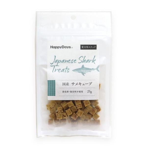 ペットプロ HappyDays 国産サメキューブ 犬用 25g