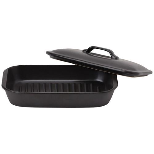デリッシュライフ 陶器プレート長角(蓋付) 4577(A5)送料無料・包装無料・のし無料