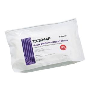 R Texwipe テックスワイプ 　310×310mm　TX3044P　4589638204869 　滅菌済みプリウェットワイパー　Sterile　Vertex