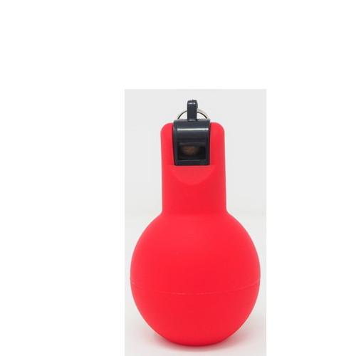 ユーメド貿易 ホイッスルボール  衛生的な握って鳴らすホイッスル　レッド　8031R　4571106...