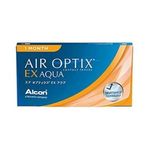 【ネコポス発送】エアオプティクスEXアクア 1ヶ月使い捨て 3枚入 1箱(AIR OPTIX EX AQUA)(O2オプティクス)｜digital7