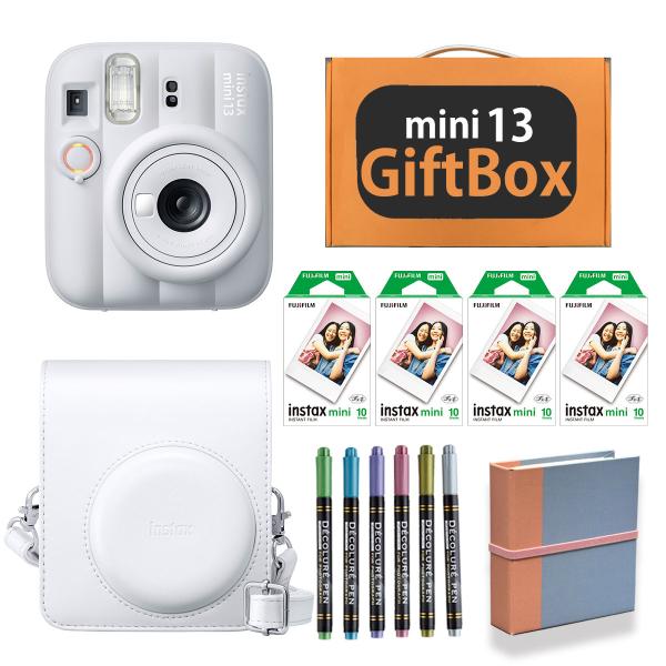 【ギフト チェキ】富士フィルム チェキ インスタントカメラ　instax mini13【クレイホワイ...