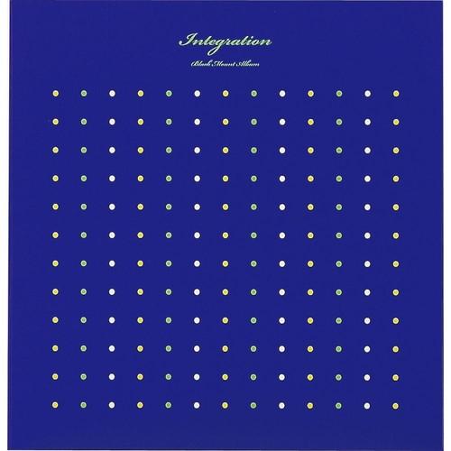 ナカバヤシ　１００年台紙アルバムＬ１０ビスインテグレーション　ブルー　LDH-1001-B