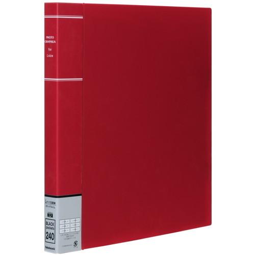 ナカバヤシ　フォトグラフィリア L判240枚収納 3段2列 6面Lサイズ レッド　PH6L-1024...