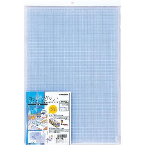 ナカバヤシ　カッタ−マット／透明／クリアブル−／Ａ４　CTM-A4CB