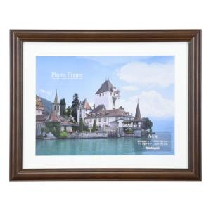 ナカバヤシ　木製写真額　Ａ４　ブラウン　F-SW-104-BR