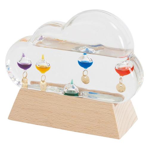 ガラスフロート温度計 クラウド 333-211(A5)送料無料・ギフト包装・のし紙無料