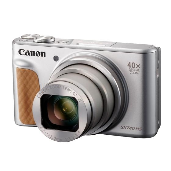 【新品】【印あり】キヤノン /Canon PowerShot SX740 HS シルバー コンパクト...