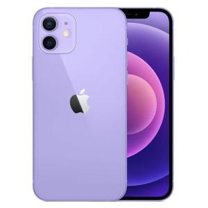 [新品] Apple iPhone12 128GBパープル 紫 purple MJNJ3J/A 本体 SIMロック解除済 アップルストア SIMフリー  4549995239522｜digitalisland