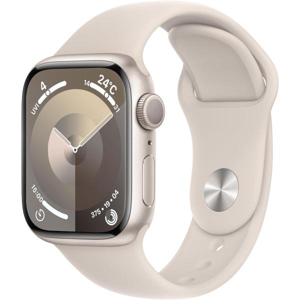 Apple Watch Series9 GPSモデル 45mm MR963J/A スターライトアルミ...