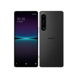 au SONY Xperia 1 IV SOG06ブラック SIMロック解除済 SIMフリー 4941787101503