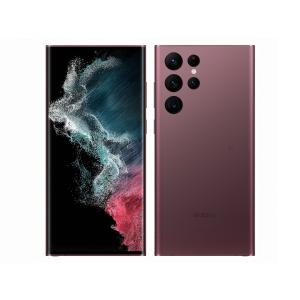 au SAMSUNG Galaxy S22 Ultra SCG14バーガンディSIMフリー4941787101725
