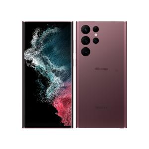 docomo SAMSUNG Galaxy S22 Ultra SC-52C バーガンディSIMロック解除済SIMフリー4942857223224