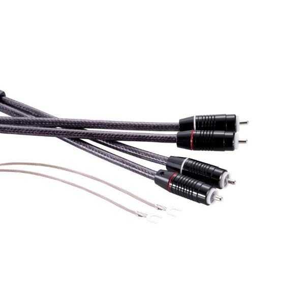 IKEDA Sound Labs HBC-MS5000RR（RCA-RCA 長さ1.2m）フォノケー...