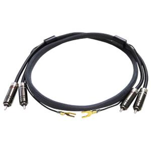 フルテック フォノケーブル Ag-12-R4 RCA↔️RCA 新品同様 FURUTECH Ag-12-R4（RCA / RCA） フォノケーブル 1.2m [メーカー