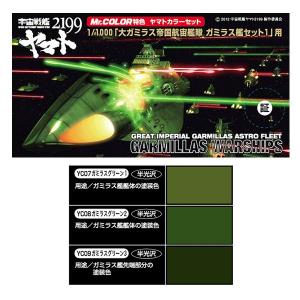 GSIクレオス CS883 ヤマトカラーセット 大ガミラス帝国航宙艦隊 ガミラス艦セット1用（V3496)｜digitamin