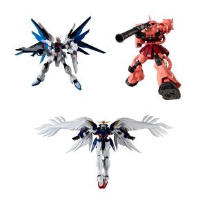 送料無料◆GUNDAM UNIVERSE 3種セット (フリーダムガンダム/ウイングガンダムゼロ(EW)/シャア専用ザクII) RENEWAL リニューアル バンダイ 【10月予約】｜でじたみん Yahoo!店