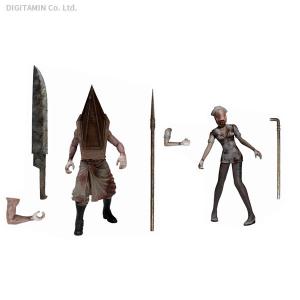 メズコトイズ 5ポイント サイレントヒル2 レッドピラミッドシング＆バブルヘッドナース 3.75インチ アクションフィギュア デラックスセット