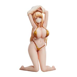ユニオンクリエイティブ ポップキュンイラスト ヒョウ柄の水着