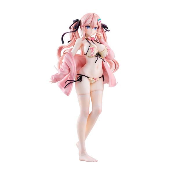 送料無料◆あゆま紗由イラスト 李原りこ 小悪魔リボン水着ver. ユニオンクリエイティブ フィギュア...