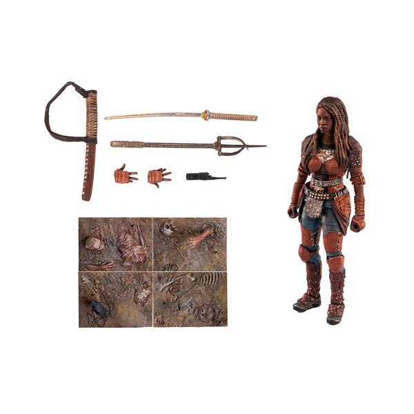ウォーキング・デッド：ザ・ワンズ・フー・リブ 1/18 アクションフィギュア ミショーン ハイヤトイ...